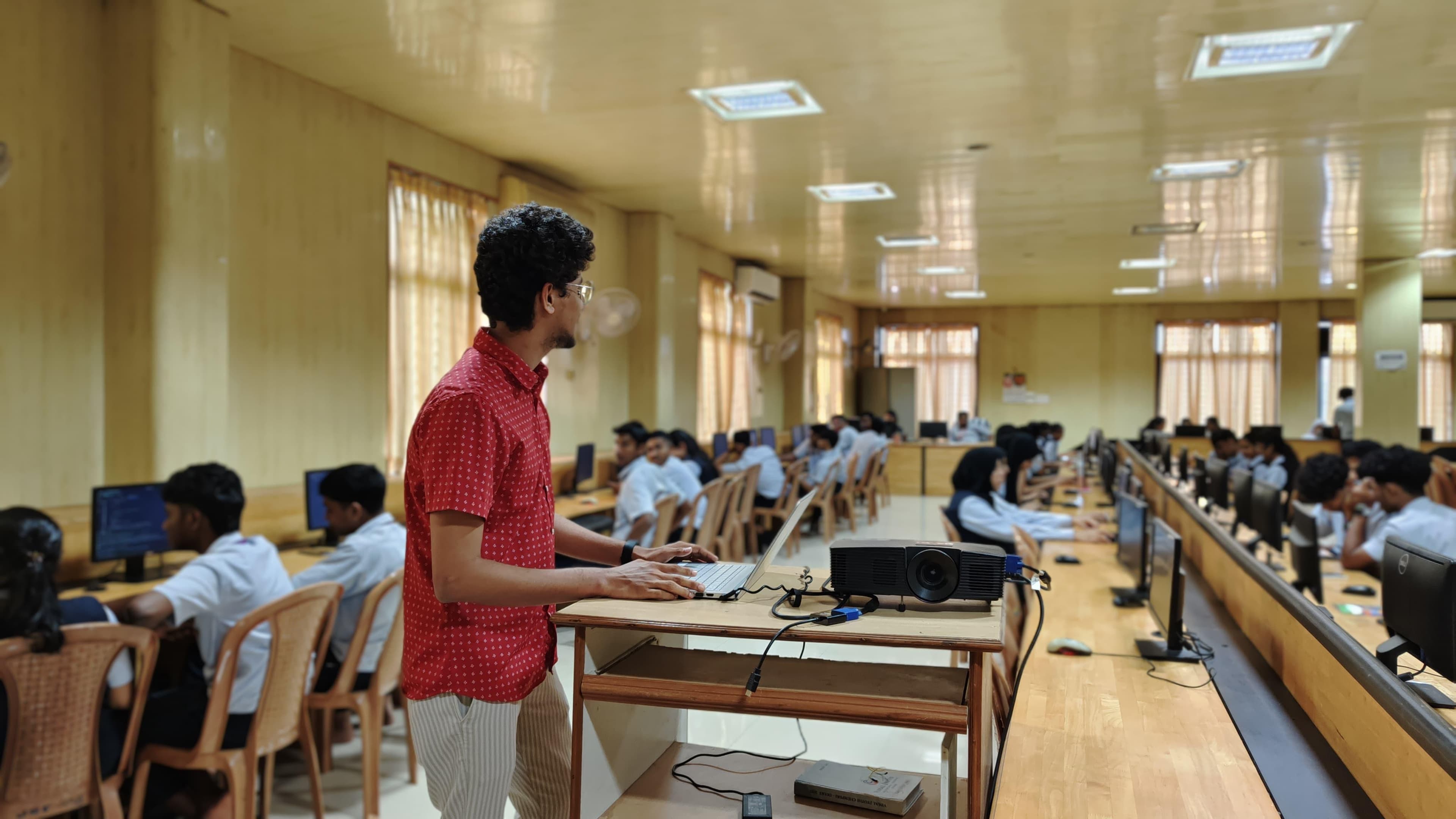 Automation Workshop at VJEC